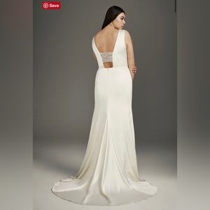 Vera Wang Wedding Dress from David’s Bridal